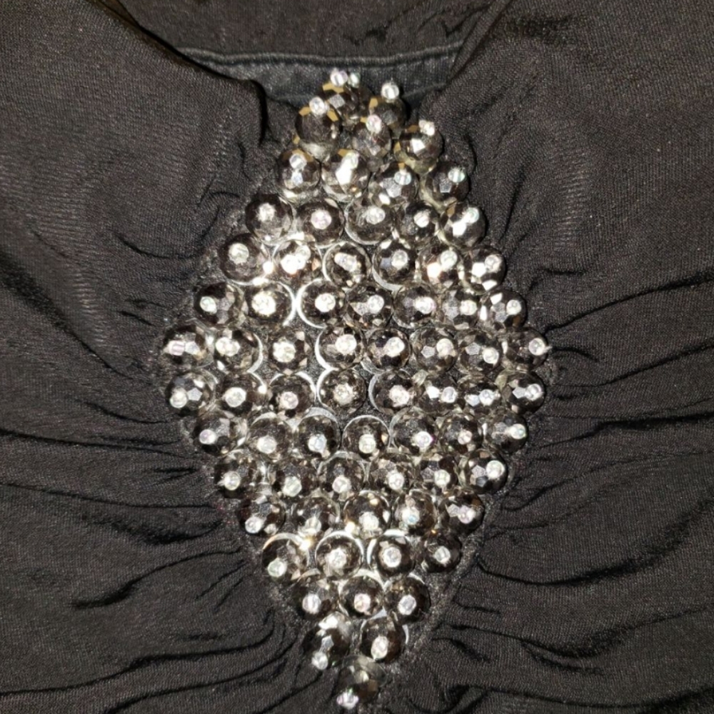 Sexy Black Mini Dress 👗 - Picture 4 of 11